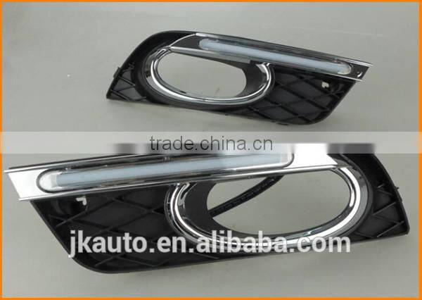 High Power With Yellow Trun Signal Super Quality Daytime Running Lights LED for Honda Civic 2011-2013