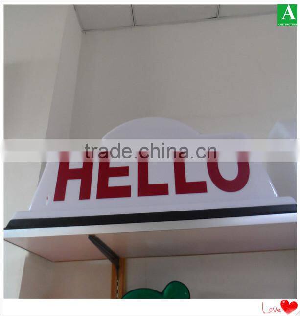 Customized vacuum form acrylic outdoor plastic light box
