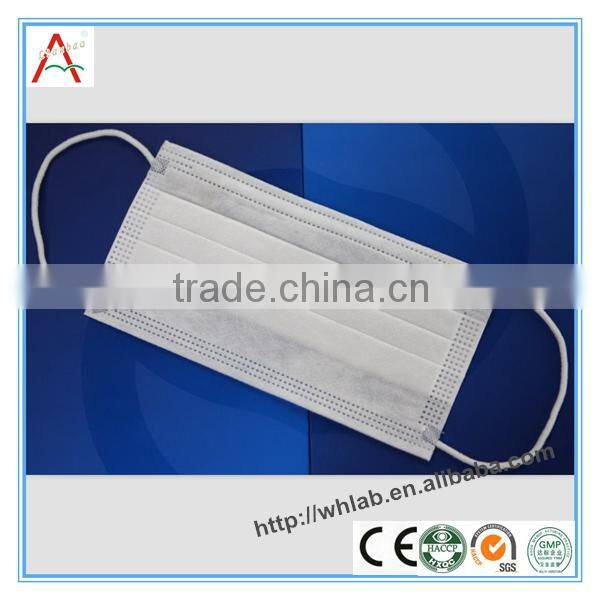 Disposable face mask for food service