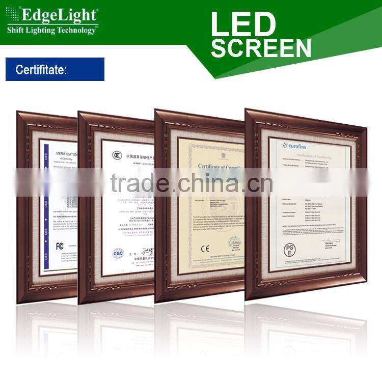 Edgelight led advertising display screen China Supplier