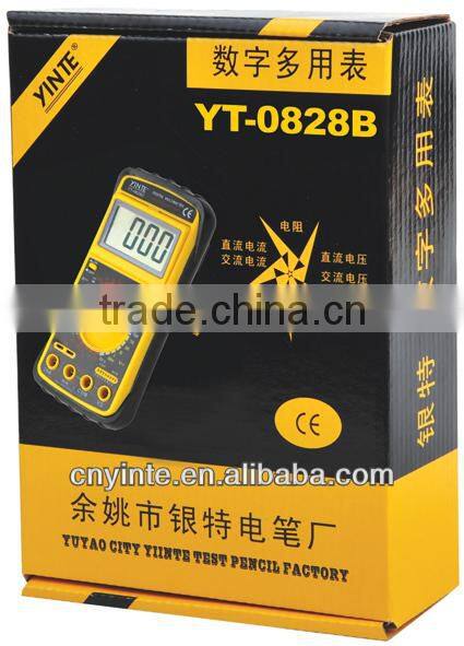 9V battery digital multimeter with back light YT-0832