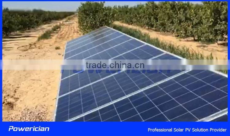 157M 3Ton per Hour High Pressure Solar Pumping System 3000W Solar Water Supply System