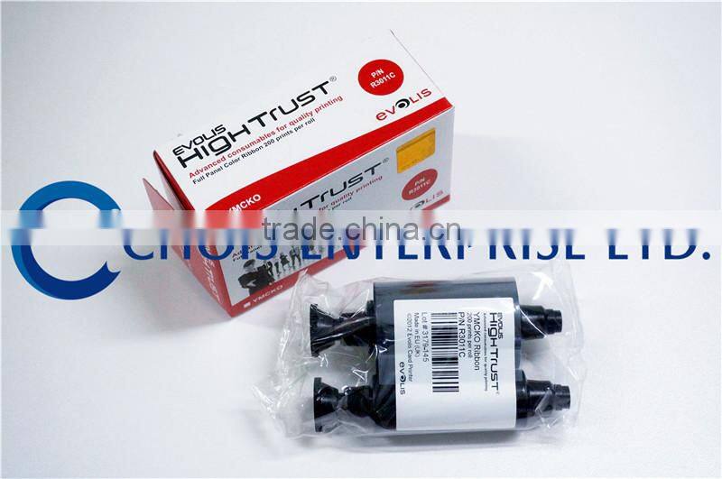 Evolis R3011 YMCKO Ribbon for Pebble 4 Printer