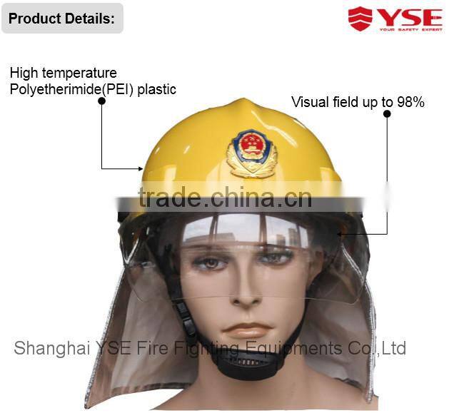 new protective Fire fighter helmet