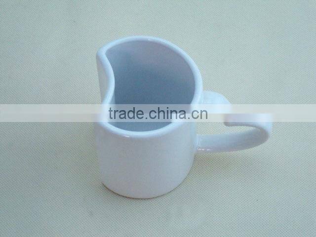 Porcelain special design coffee cup and saucer Shandong manufacturers