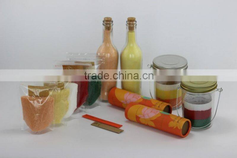 Simplicity DIY Jar Candle, DIY candle sand & cotton wick & glass jar