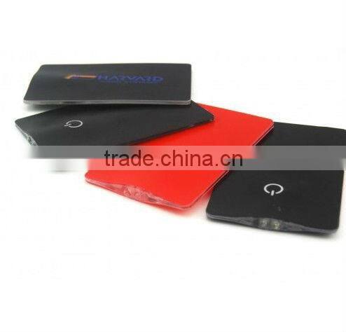 PVC card flashlight for promotional gifts