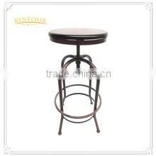 modern appearance metal dining chair high bar chair