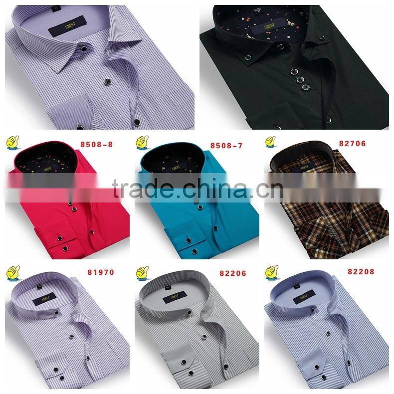 Men Shirts Hot Selling Wholesale Cheap Men's Fashion Cotton Formal Men Shirts