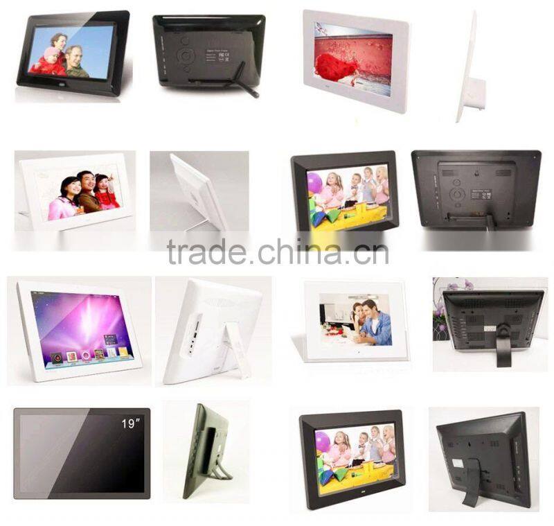 2015 AIYOS Biggest Promotion Small Advertising Lcd Digital Photo Frame Hot Video Player 7 inch