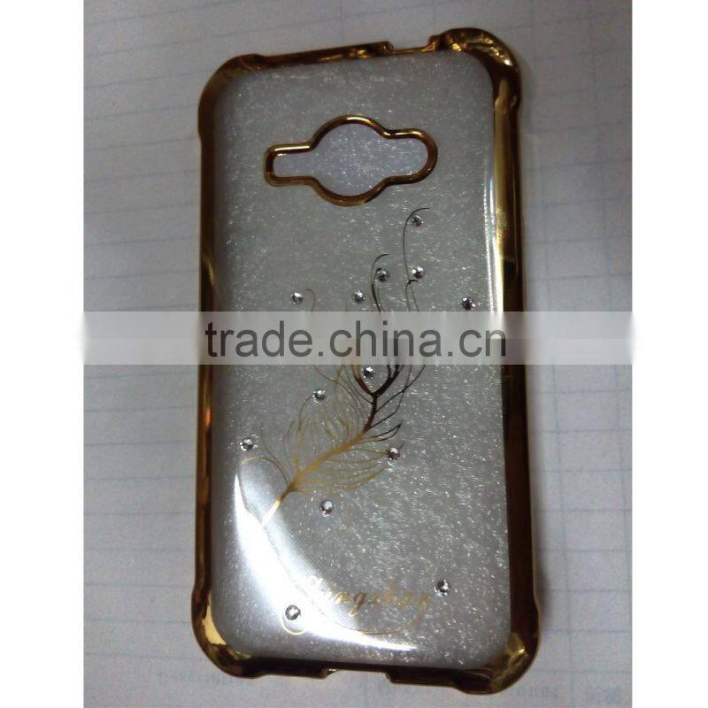 CLEAR Hard Back Silicone TPU Bumper Case Cover For Sony