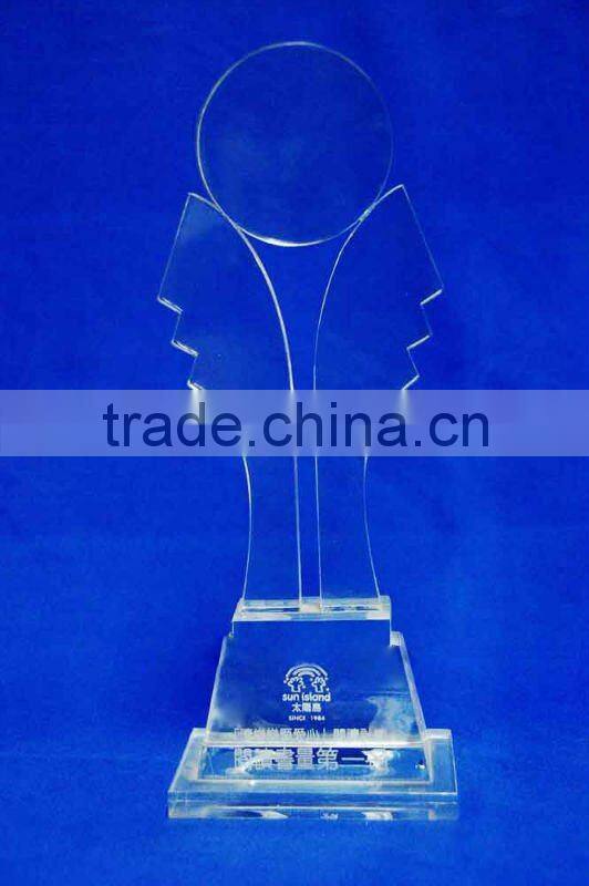 Top grade quality trophy with artificial style