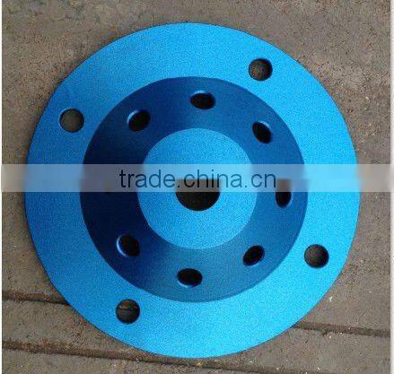 WKG180 concrete grinder diamond grinding cup wheel powered by motor Honda