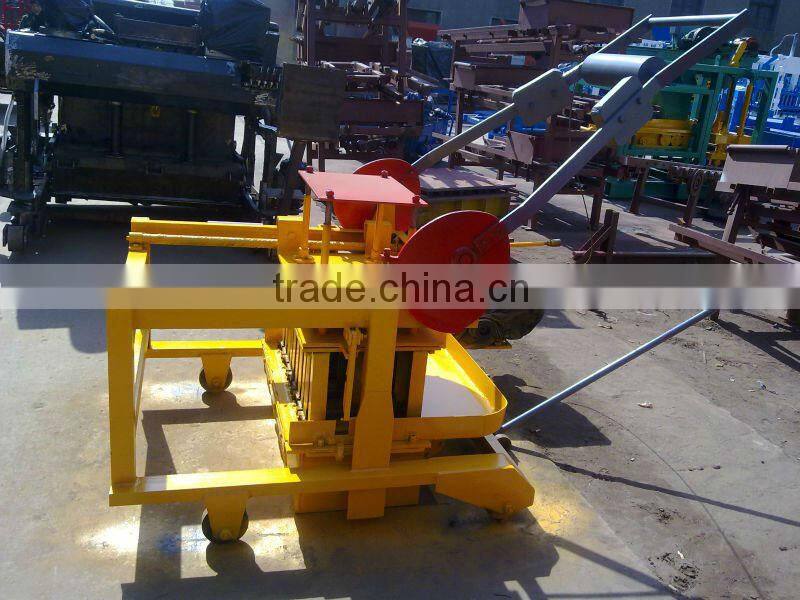 Qt40-3D cement brick making machine in india
