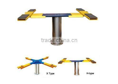 Single post lift equipment, Car washing lift