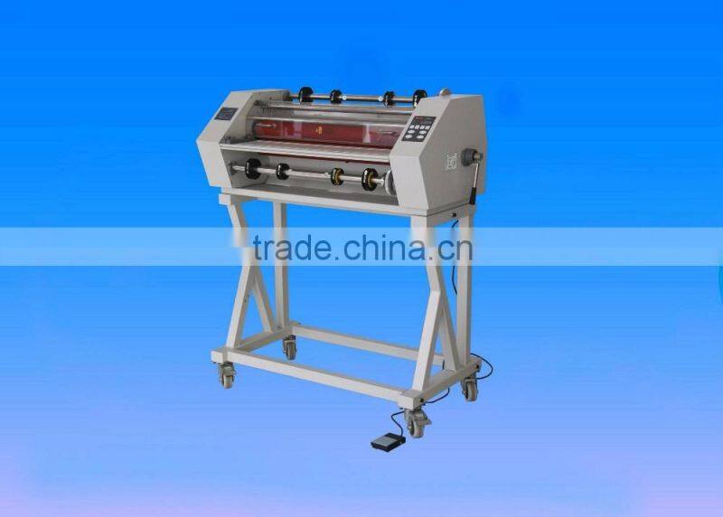 Professional Manufacturer (FM-1120RIII ) Double side Laminating Cold and Hot Roll Laminator