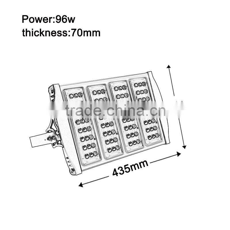 110LM/W 1500mm meanwell led tunnel light,120w led tunnel light