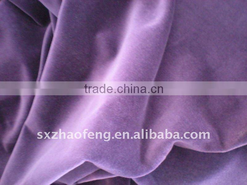 cotton upholstery velvet fabric factory