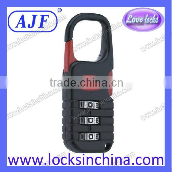 AJF best digital luggage combination bag lock for travel bag or luggage bag
