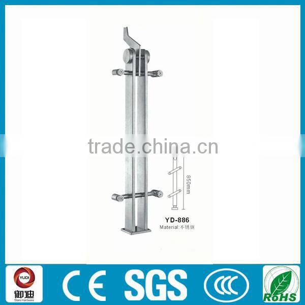 stainless steel round column molds for railing/handrail