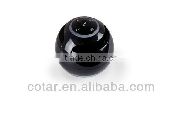 China 2013 best High quality Bluetooth Mini ball Portable speaker with usb port