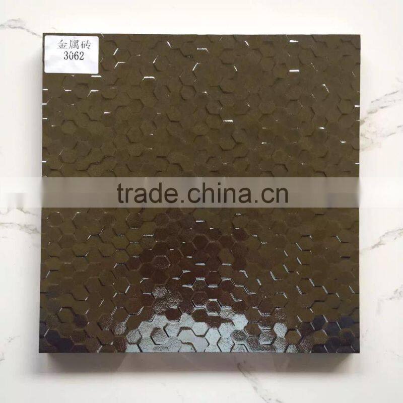 Metal rustic cermaics floor tile 300X300