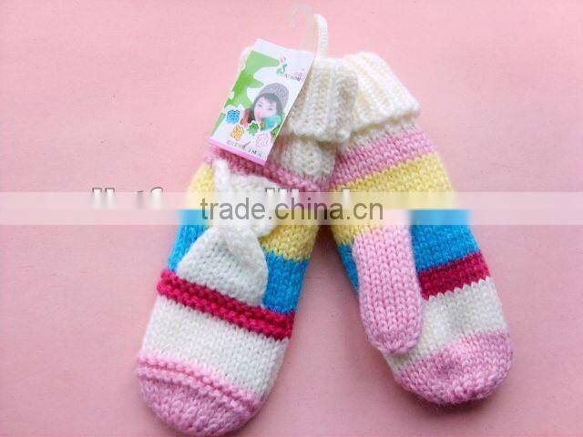 Newest! Fashionable Girls' winter gloves
