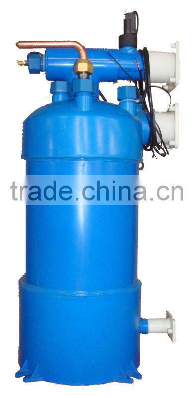 Mini air titanium pool heat exchanger