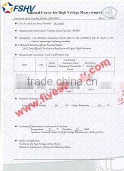 VLF High Voltage Testers HV Generator for 0.1Hz AC Hipot Test