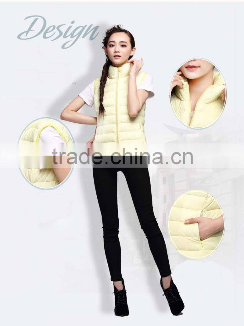Women's warm fashion vest winter