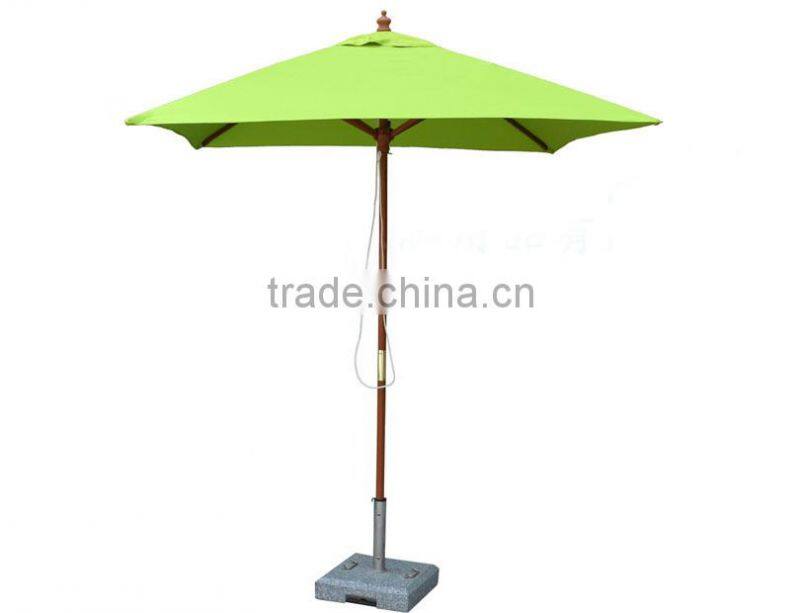 High Quality Wooden Beach Umbrella