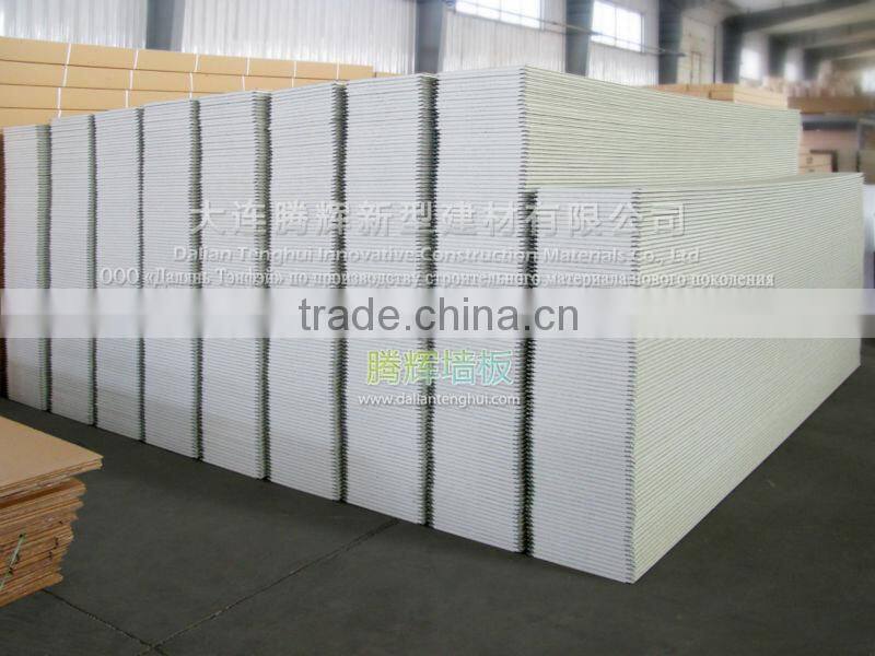 decorative exterior wall panel/foam wall panel/pu sandwich panel/cladding wall panel