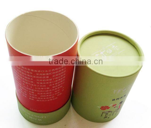 custom luxury round tea gift box packaging