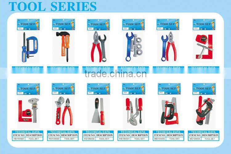 Funny plastic tool set toys for kids