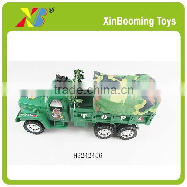 Friction Power military Car