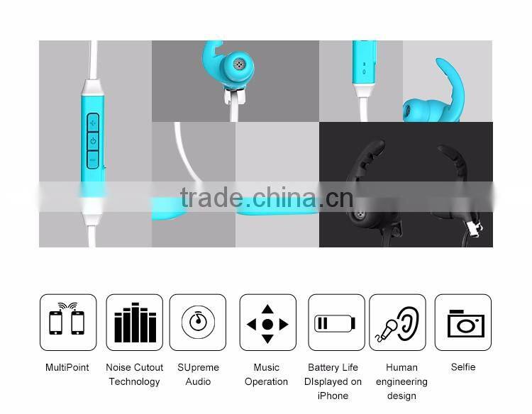 Multi Color Noise Cancelling Sport V4.0 Bluetooth Headset