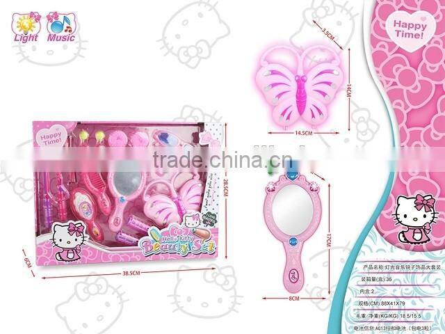 2016 hot sale girls Dress Up toy with mirror