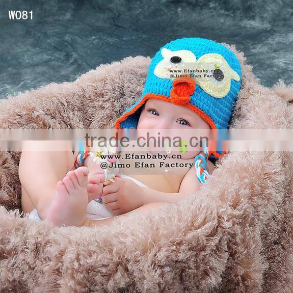Funky animal style hats baby beanie owl crochet pattern for baby to adults