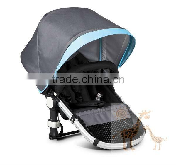Baby Aluminum Stroller 3 in 1 Europe Standard EN1888 Push Chair