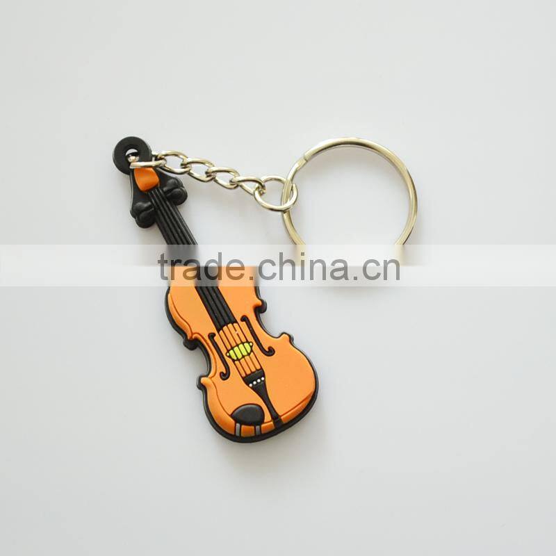 2015 Music China Shanghai High end quality and competitive price customized silicone keychain