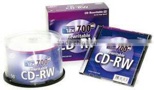 original blank cd-rw/ write many times cd dvd disc