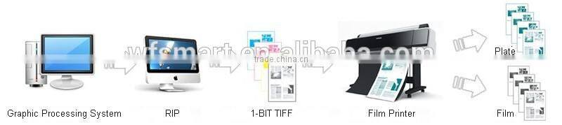 economical film output machine for printing plate