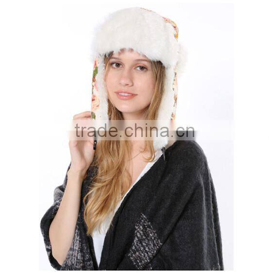 2016 best new manufactory supplier Winter Jacquard Hand lady Knit Hat/Custom Knitting Hat/Knitted Hat