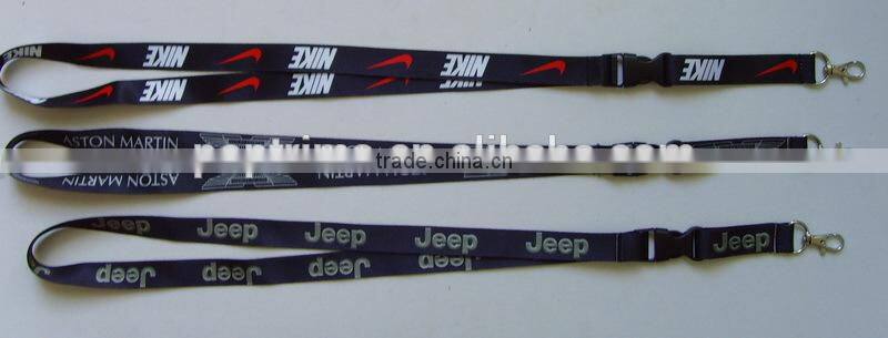 Heat transfer printed lanyard without MOQ