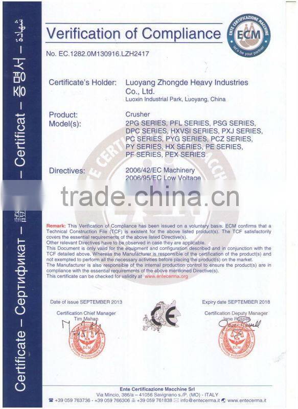 Energy Saving Mineral Crushing Equipment Stone Impact Crusher Price