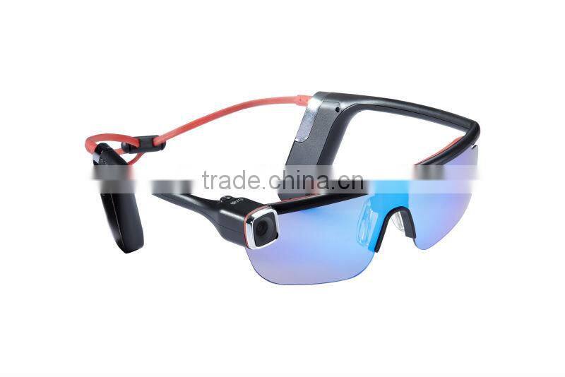 Colored 5MP 1080P Full HD 140degree wide angle wireless sunglasses hidden waterproof surgery camera built-in wifi TF card 32gb