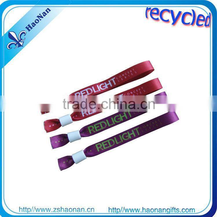highest level of security woven wristband
