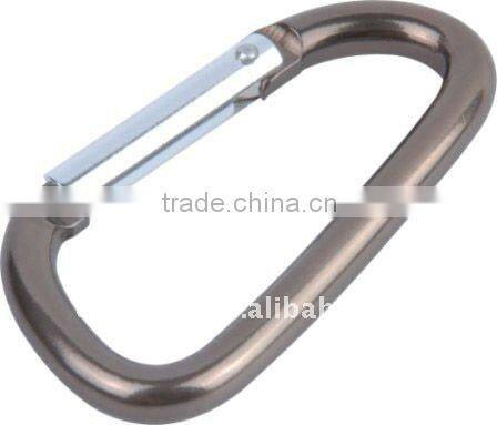 EVA Aluminum Alloy Metal Bag Carabiner Hook With Strap