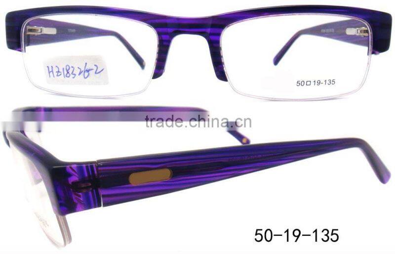 High Quality Bright Color Acetate Optical Frames Reading Glasses Manufactured in China Acetate Optical Frame