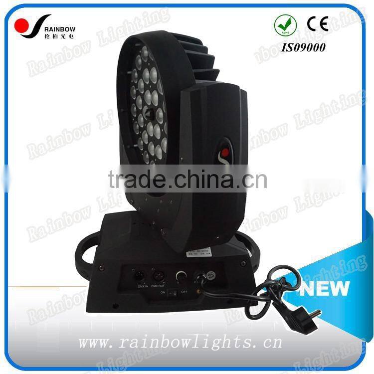 Pro LED Beam Wash Lights 450w 4 in 1 RGBW 36X10watt Zoom Moving Head Light